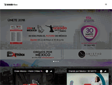 Tablet Screenshot of cristianosunidospormexico.org